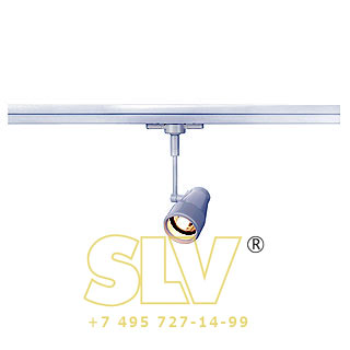 153301 3Ph, Q-TECH SPOT GU10 светильник для лампы GU10 50Вт макс., белый SLV 153301 3Ph, Q-TECH SPOT GU10 светильник для лампы GU10 50Вт макс., белый SLV