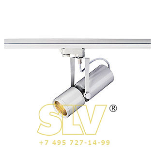 153401 3Ph, EURO SPOT G12 15° светильник с ЭмПРА для лампы HQI-T/CDM-T G12 70Вт, белый SLV 153401 3Ph, EURO SPOT G12 15° светильник с ЭмПРА для лампы HQI-T/CDM-T G12 70Вт, белый SLV