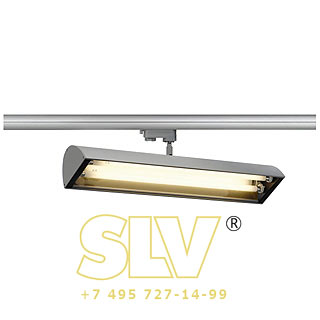 153524 3Ph, NEPRO 2 T5 светильник c ЭПРА для 2-х ламп T5 по 24Вт, серебристый SLV 153524 3Ph, NEPRO 2 T5 светильник c ЭПРА для 2-х ламп T5 по 24Вт, серебристый SLV