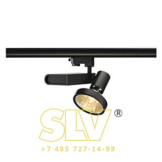 153640 3Ph, SLEEK SPOT G12 светильник с ЭПРА для лампы G12 70Вт, 12°, черный SLV 153640 3Ph, SLEEK SPOT G12 светильник с ЭПРА для лампы G12 70Вт, 12°, черный SLV
