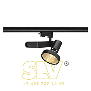 153650 3Ph, SLEEK SPOT G12 светильник с ЭПРА для лампы G12 70Вт, 24°, черный SLV 153650 3Ph, SLEEK SPOT G12 светильник с ЭПРА для лампы G12 70Вт, 24°, черный SLV
