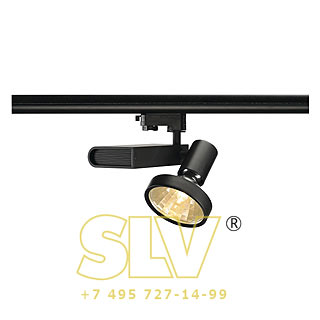 153660 3Ph, SLEEK SPOT G12 светильник с ЭПРА для лампы G12 70Вт, 48°, черный SLV 153660 3Ph, SLEEK SPOT G12 светильник с ЭПРА для лампы G12 70Вт, 48°, черный SLV