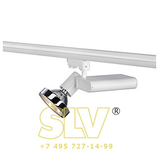 153661 3Ph, SLEEK SPOT G12 светильник с ЭПРА для лампы G12 70Вт, 48°, белый SLV 153661 3Ph, SLEEK SPOT G12 светильник с ЭПРА для лампы G12 70Вт, 48°, белый SLV