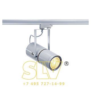 153841 3Ph, EURO SPOT EVG светильник с ЭПРА для лампы HQI-T/CDM-T G12 50Вт, 60° ,белый SLV 153841 3Ph, EURO SPOT EVG светильник с ЭПРА для лампы HQI-T/CDM-T G12 50Вт, 60° ,белый SLV