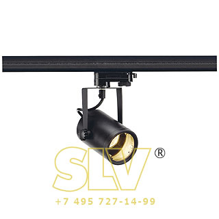 153850 3Ph, EURO SPOT GU10 светильник для лампы GU10 50Вт макс., черный SLV 153850 3Ph, EURO SPOT GU10 светильник для лампы GU10 50Вт макс., черный SLV