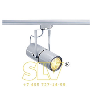 153891 3Ph, EURO SPOT EVG светильник с ЭПРА для лампы HQI-T/CDM-T G12 70Вт, 60° ,белый SLV 153891 3Ph, EURO SPOT EVG светильник с ЭПРА для лампы HQI-T/CDM-T G12 70Вт, 60° ,белый SLV