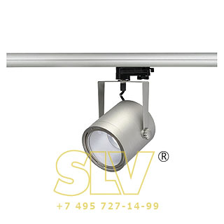 153994 3Ph, EURO SPOT LED DISK 800 светильник с PowerLED 14.5Вт, 4000K, 850lm, 60°, серебристый SLV 153994 3Ph, EURO SPOT LED DISK 800 светильник с PowerLED 14.5Вт, 4000K, 850lm, 60°, серебристый SLV